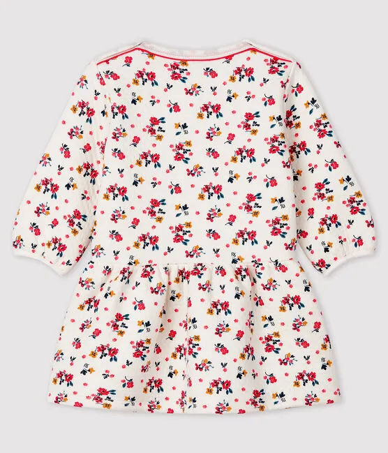 Baby Long-sleeved Flowery Dress