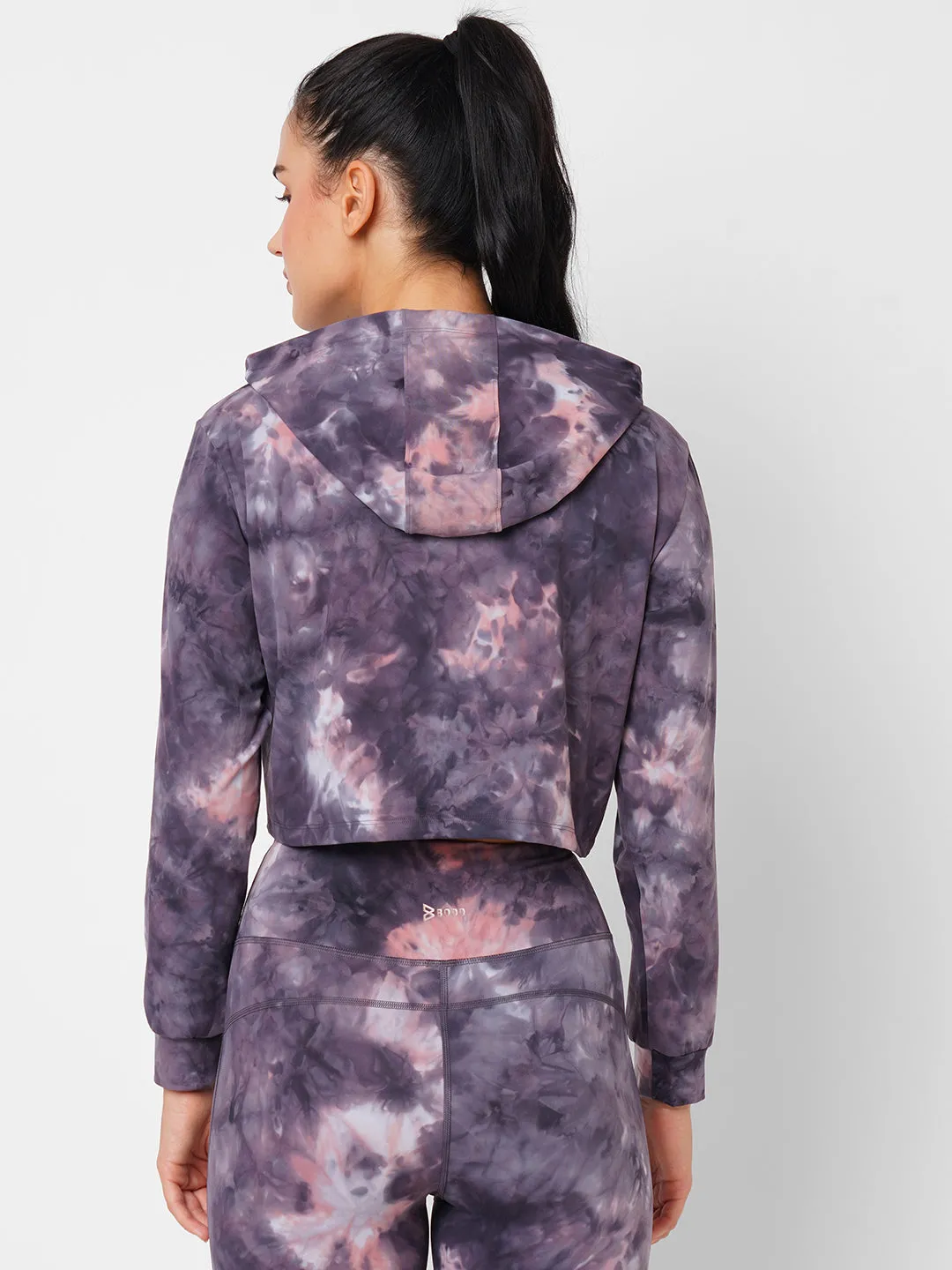 Blush Pink Tie Dye Hoodie