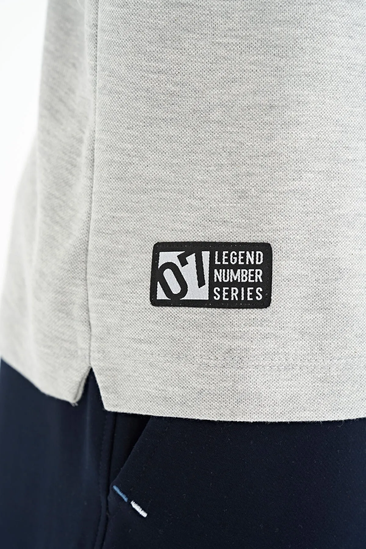 cep detayli baskili standart kalip polo yaka erkek t-shirt - 88241