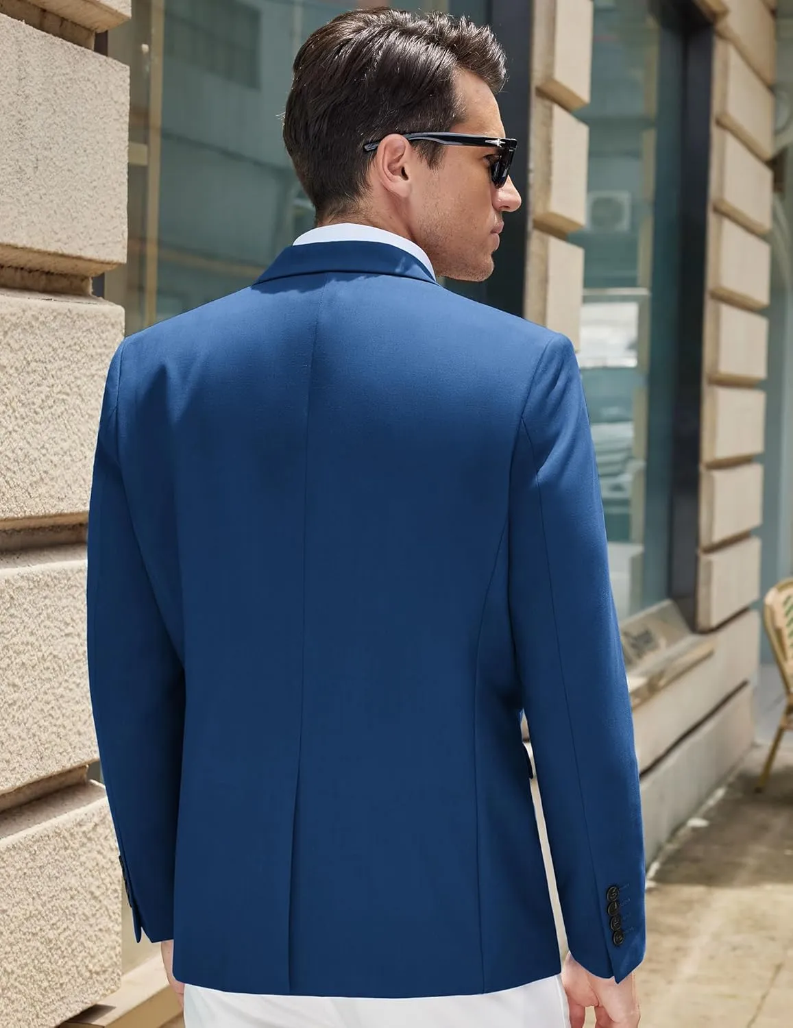 COOFANDY Men's Casual Blazer Slim Fit Sport Coat Suit Jacket Lightweight Two Button Blazer Jacket