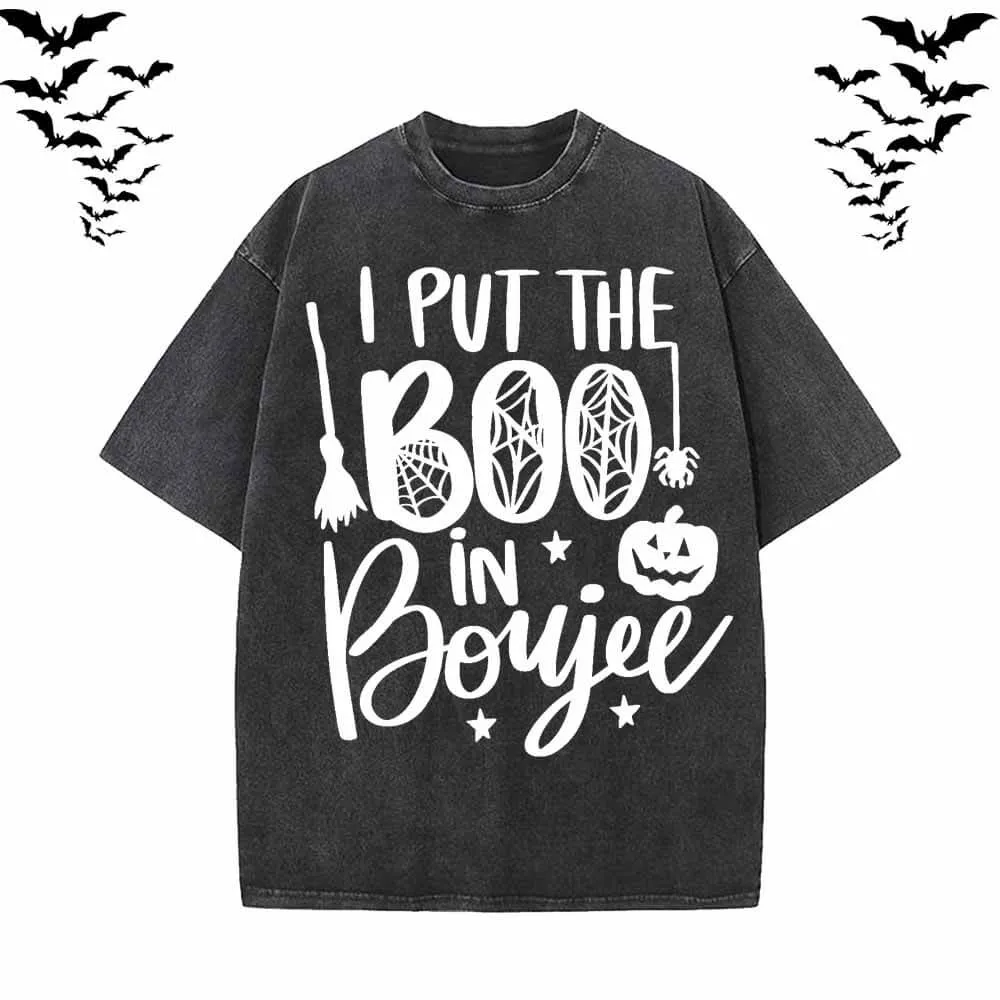 I Put The Boo In Boujee Short Sleeve T-shirt