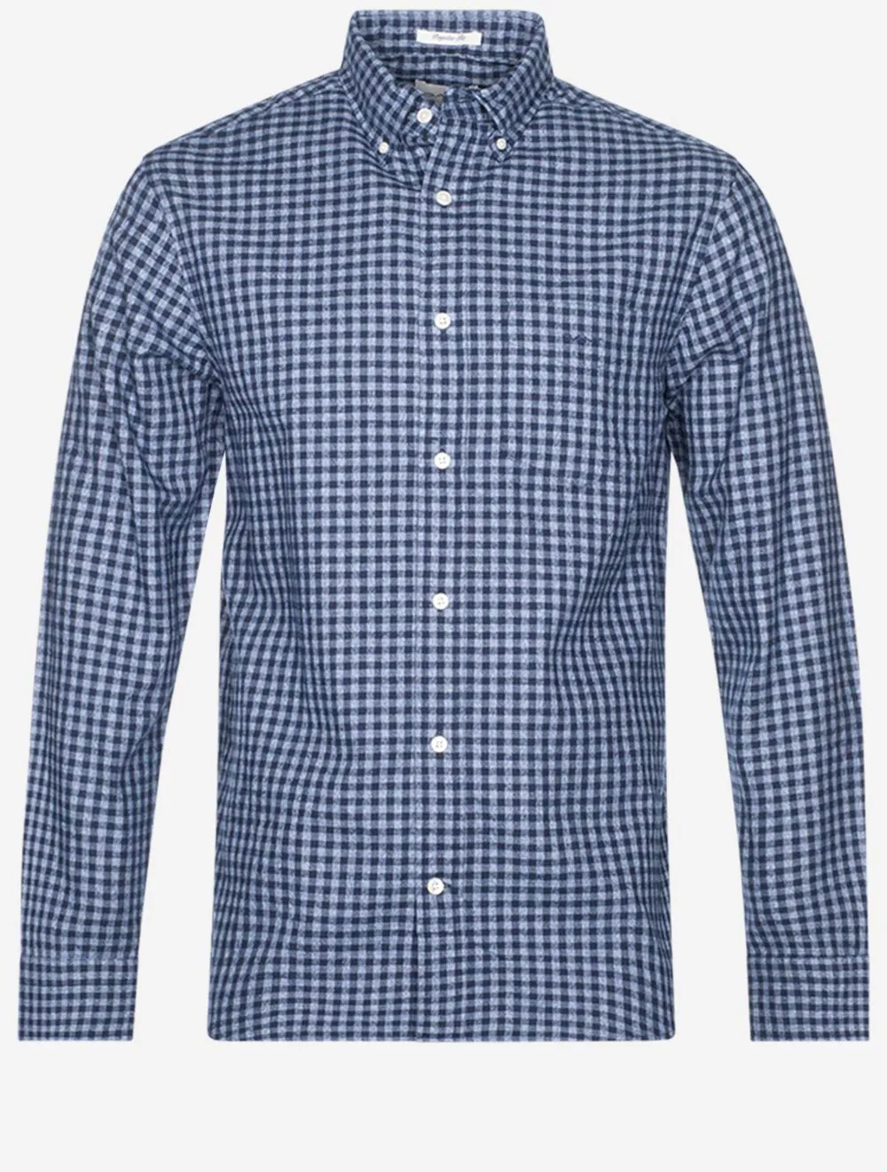 Jaspe Gingham Shirt Marine