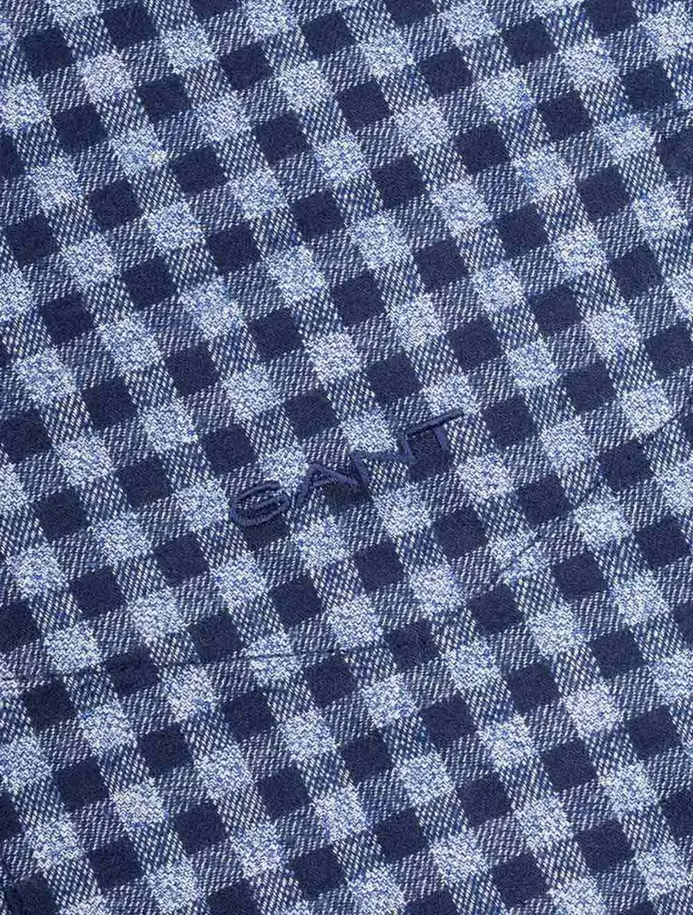 Jaspe Gingham Shirt Marine