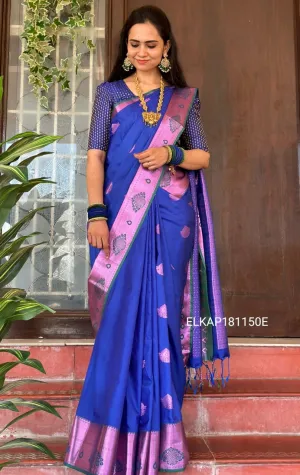 Kanchi semi soft silk saree . YYY