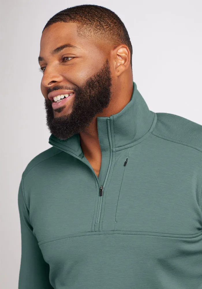 Mason 1/4 Zip • Final Sale Deals! - Duck Green
