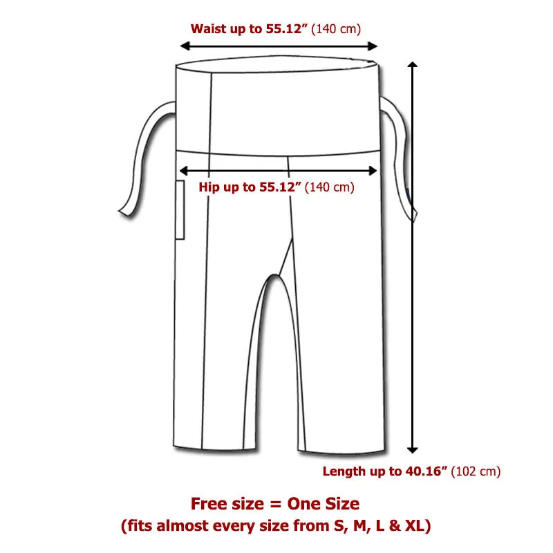 Men's Thai Fisherman Pants Olive Grove