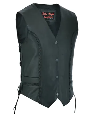 Miles Queen Women's Leather Vest