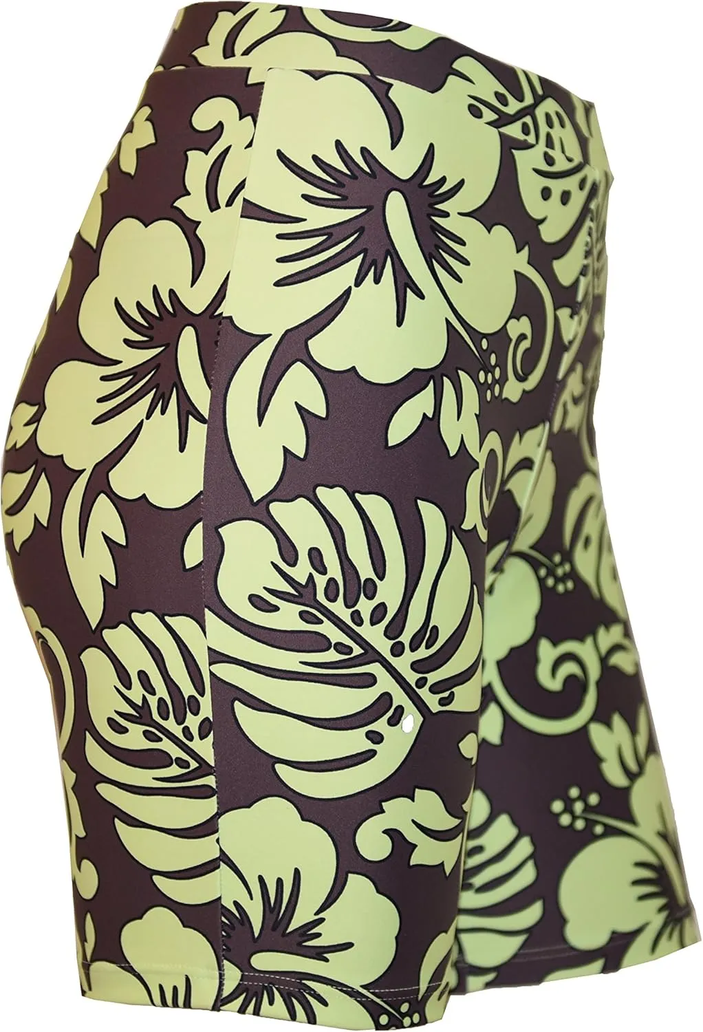 Private Island Women UPF 50  Skinny Beach Board Shorts Swimsuit Hot Pants Bathing Swim Rash Guard Bottom (YSP)