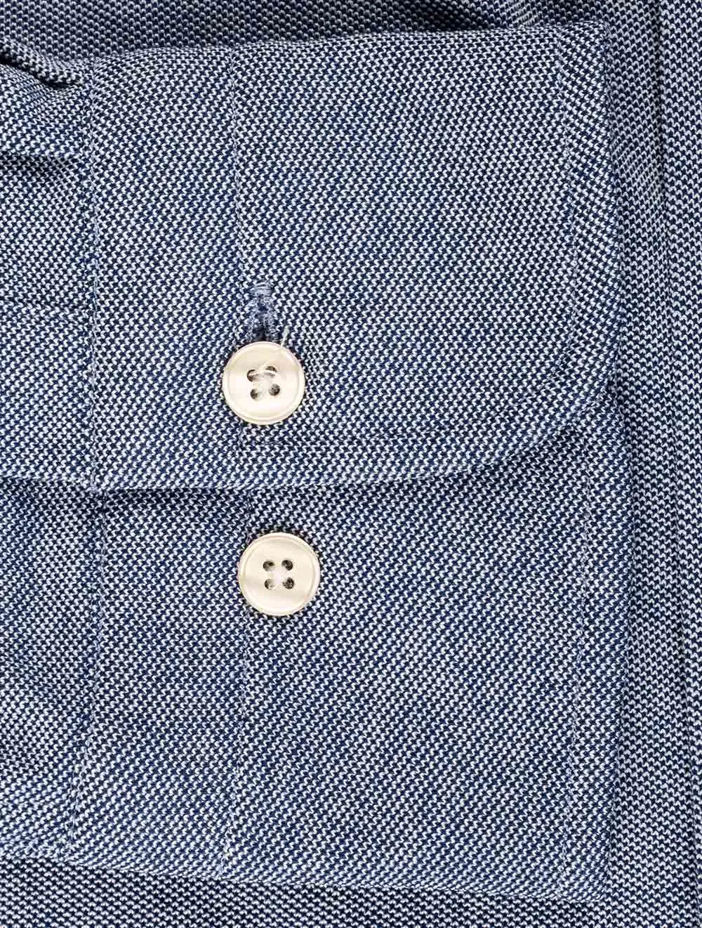 Regular Fit Tech Prep��� Piqu�� Shirt Persian Blue