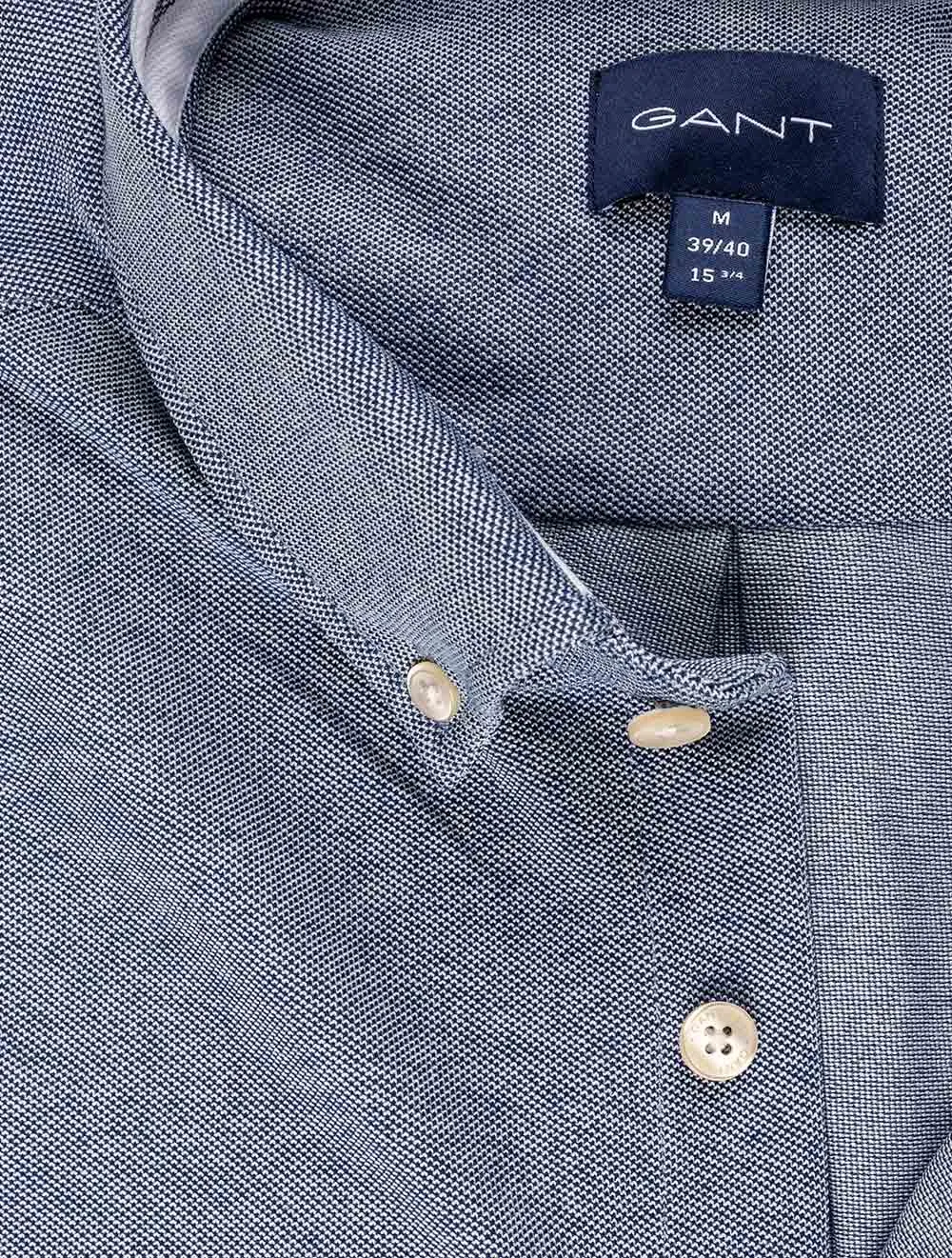 Regular Fit Tech Prep��� Piqu�� Shirt Persian Blue
