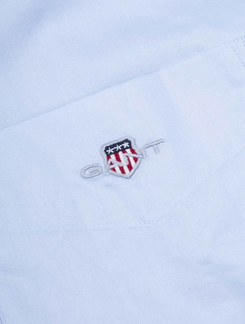 Regular Poplin Shirt Light Blue