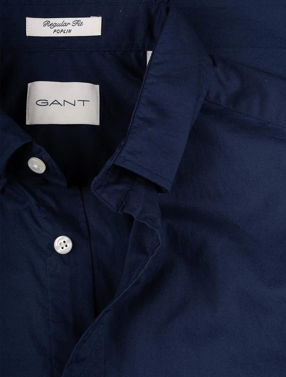 Regular Poplin Short Sleeve Marine