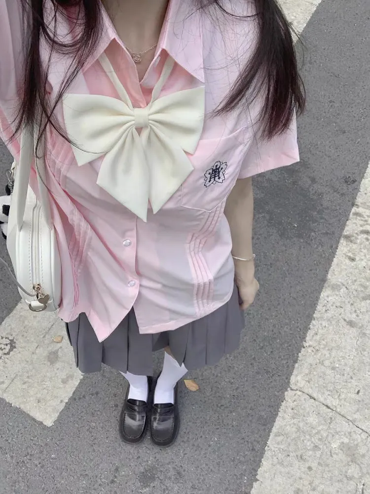 Sakura Dream JK Uniform Short Sleeve Shirts