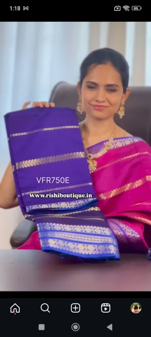 Semi soft sillk budget sareee