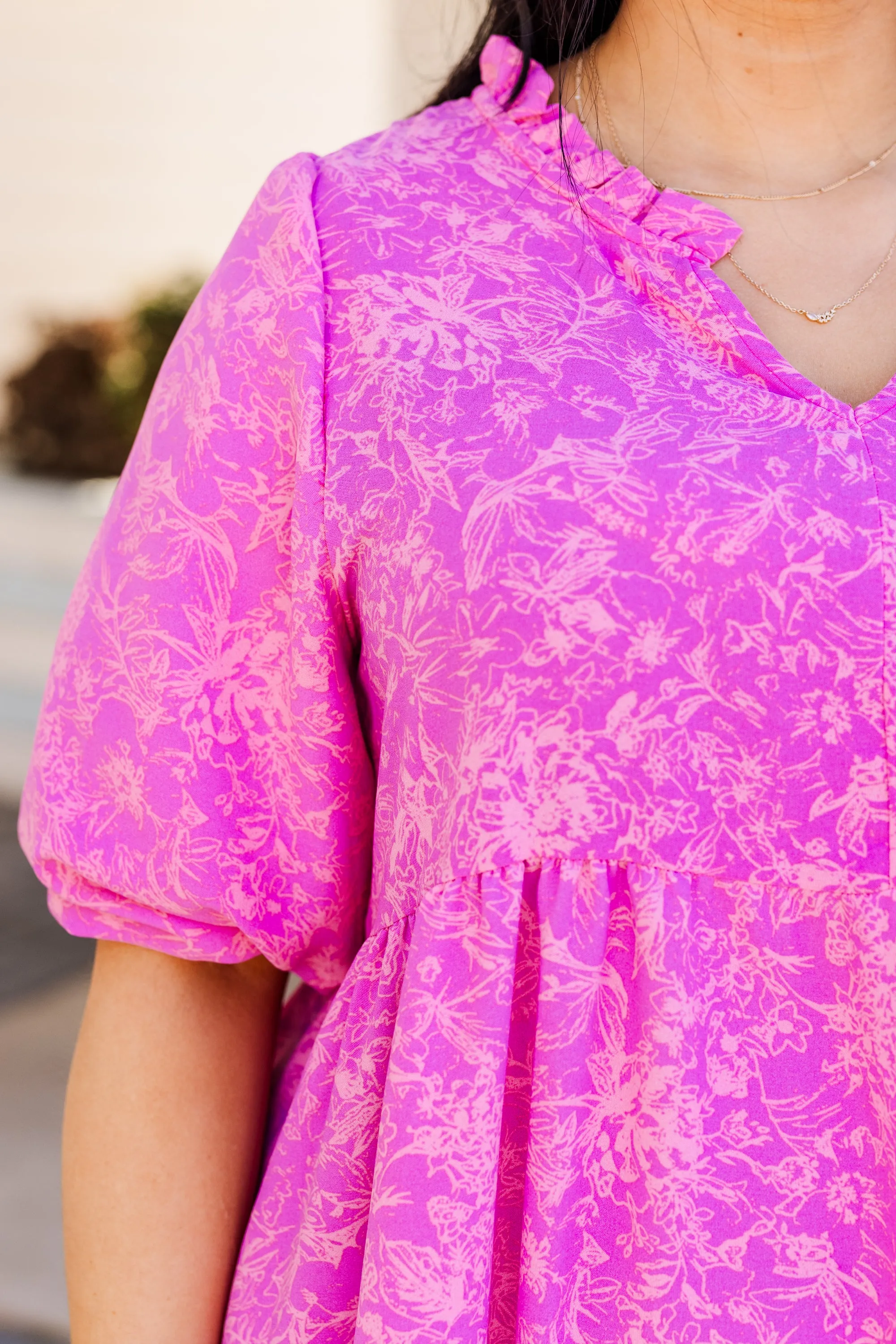 Soft And Sound Dress, Pink