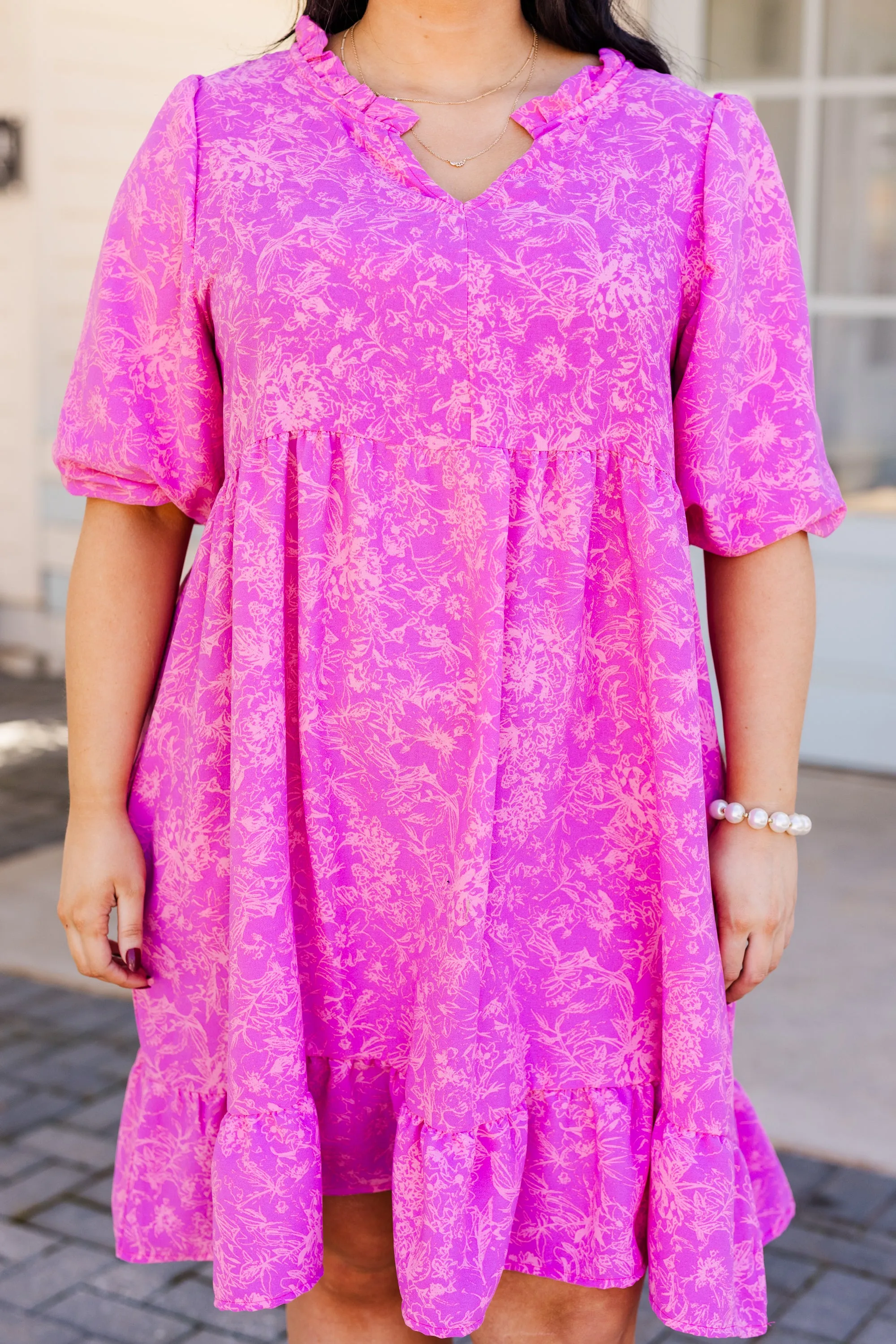 Soft And Sound Dress, Pink