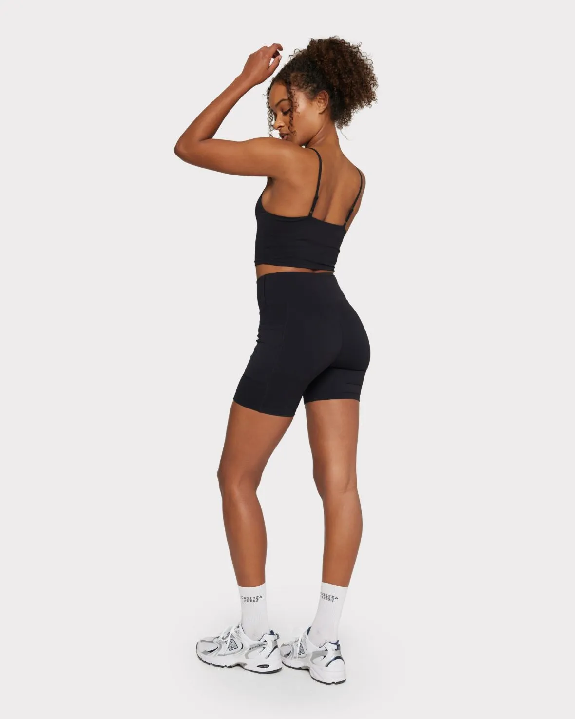 Soft   Stretch High-Rise Cycling Shorts