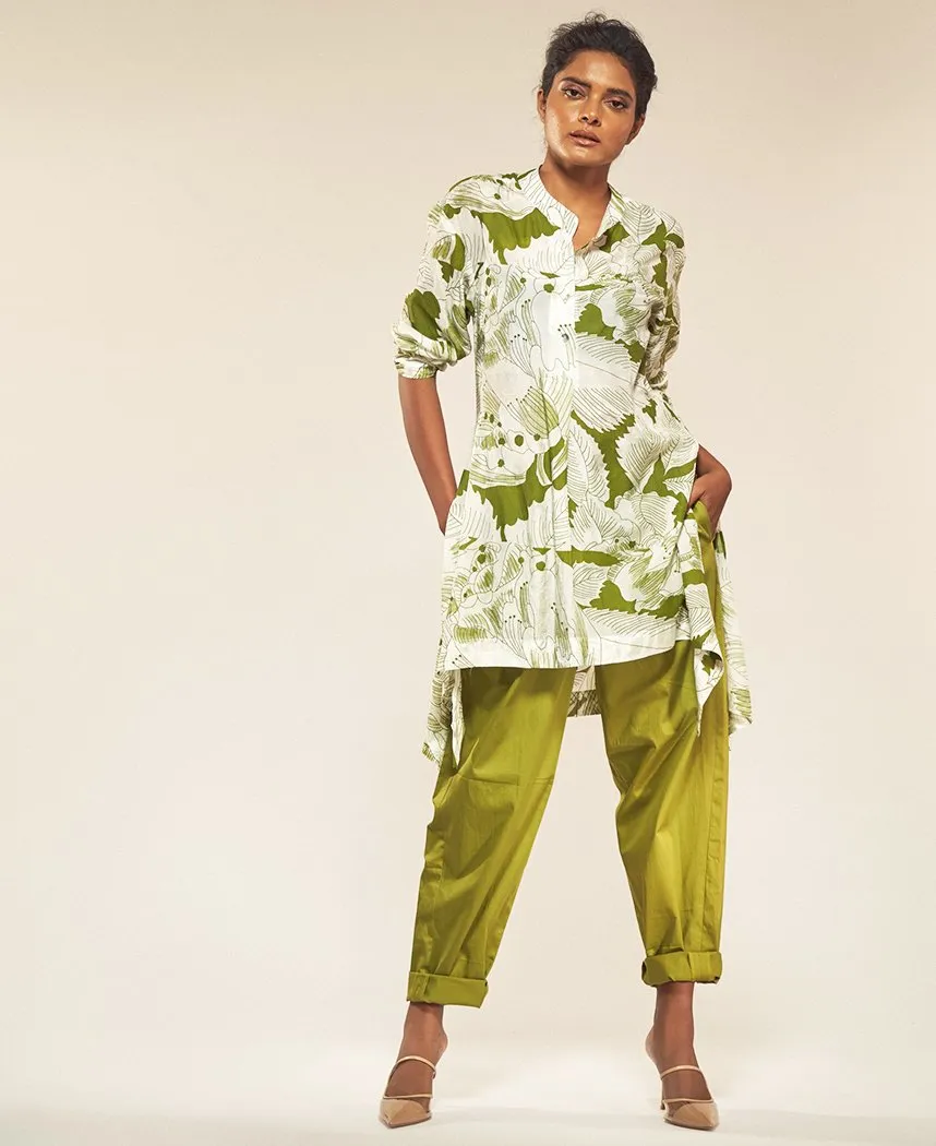 Solid Barrel Pants