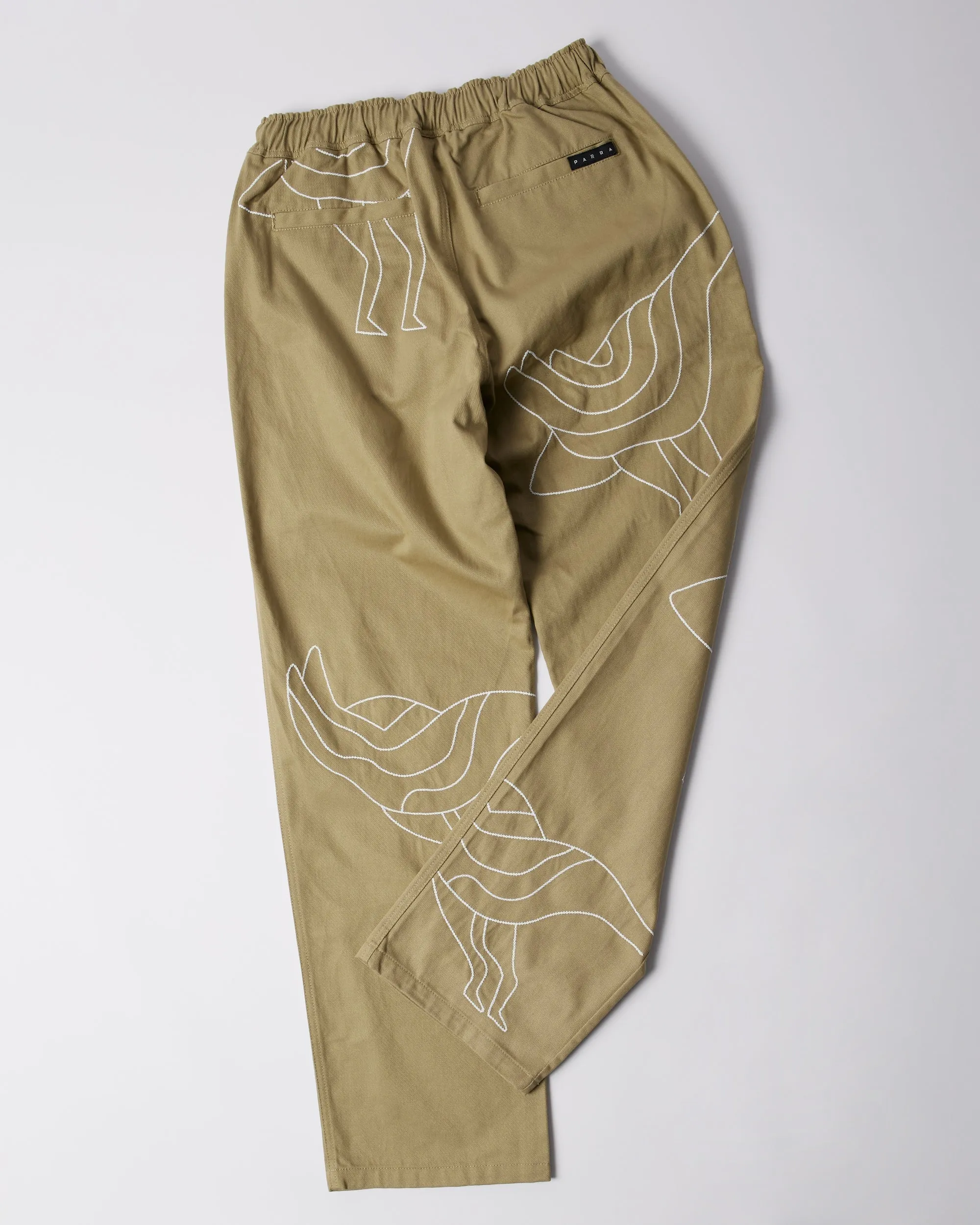 Stitched up duck pants - Tan