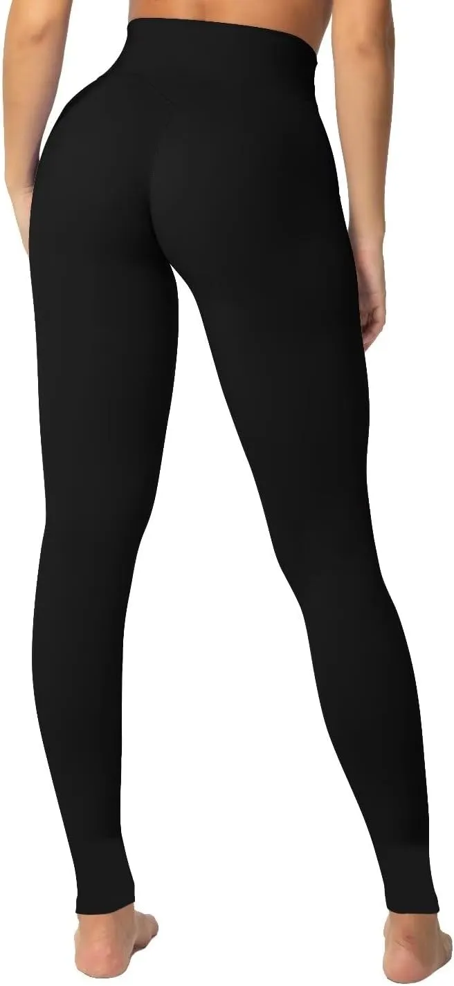 Sunzel Sunzfly Invisible Butt Scrunch Workout Leggings for Women, Butt Lifting High Waisted Gym Yoga Pants with Tummy Control