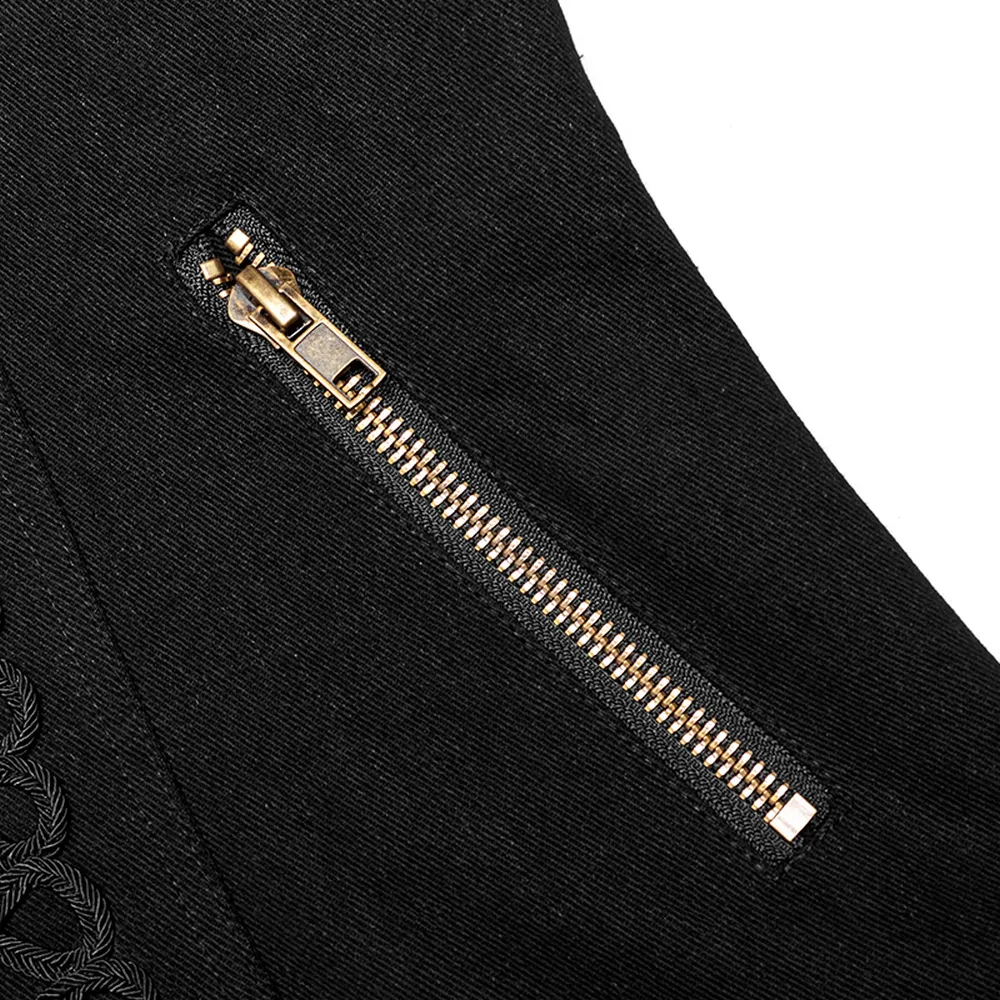 Vintage-Inspired Military Jacket with Detachable Sleeves