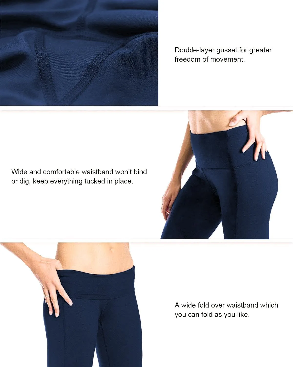 Yogipace Tall Women's 31"/34"/36" High Waisted Extra Long Yoga Leggings with Pockets Ankle Length Workout Active Pants
