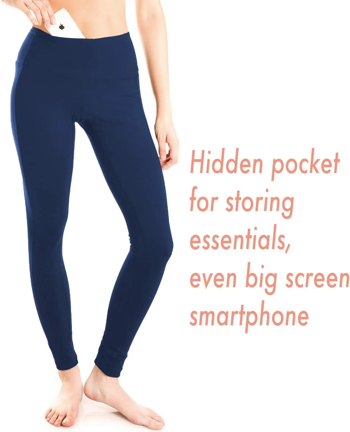Yogipace Tall Women's 31"/34"/36" High Waisted Extra Long Yoga Leggings with Pockets Ankle Length Workout Active Pants