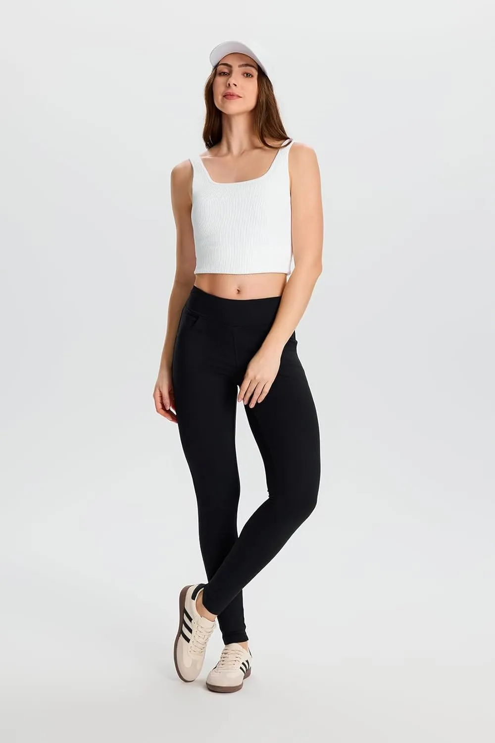 Yogipace,5 Pockets,Tall Women's 31"/34"/36" Extra Long Yoga Leggings Workout Active Pants Skinny Stretch Tights